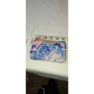 Lilly Pulitizer Floral Keychain ID Change Pouch